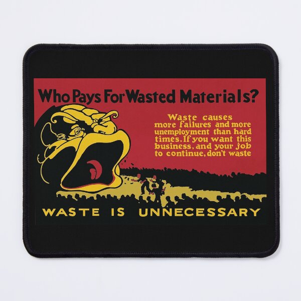 Item preview, Waste Is Unnecessary designed and sold by The Ravens Ballad.