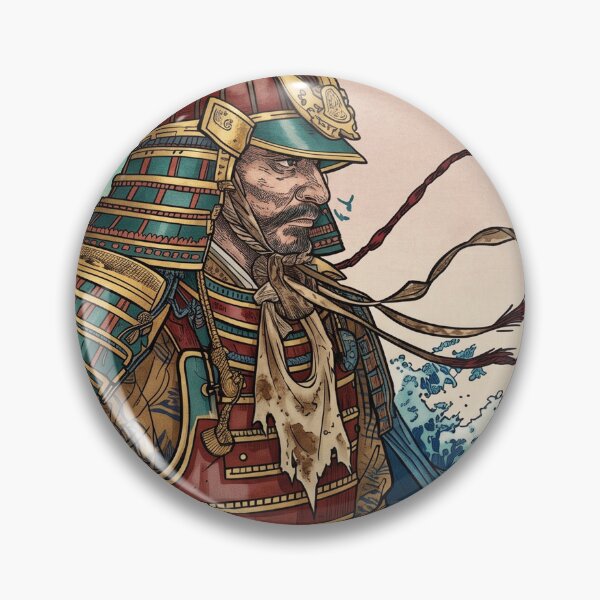 Item preview, Japanese Samurai and the Open Seas designed and sold by whiteblackcat.
