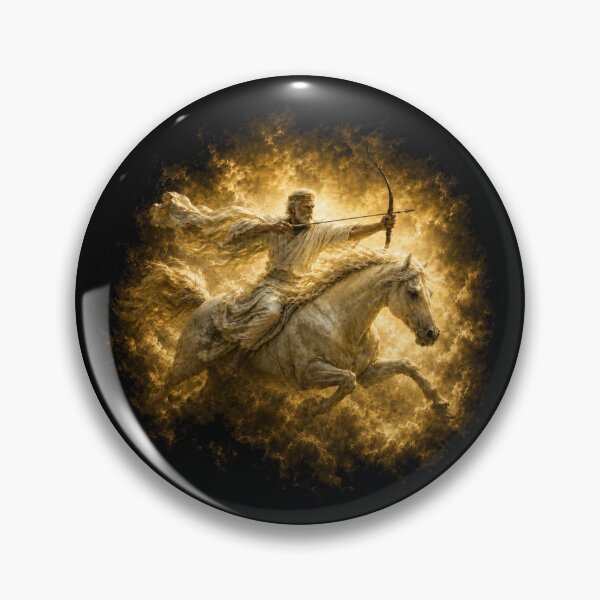 Item preview, Golden Archer in Heavenly Clouds designed and sold by Sci-fi-2901.