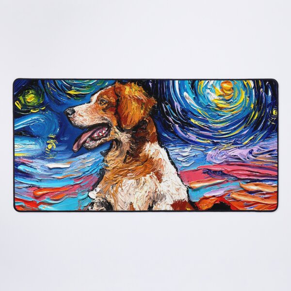 Item preview, Brittany Spaniel Night designed and sold by AjaTrier.