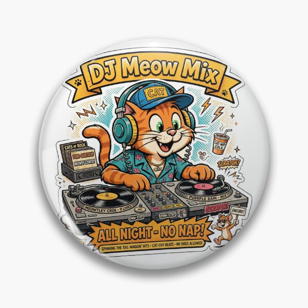 Item preview,  DJ Meow Mix designed and sold by HAYA6395.
