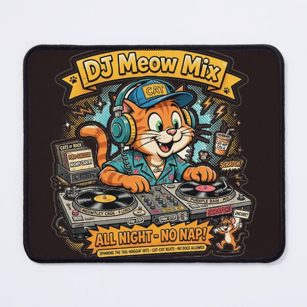 Item preview,  DJ Meow Mix designed and sold by HAYA6395.