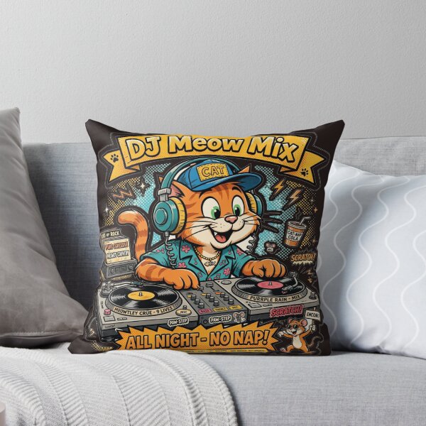 Item preview,  DJ Meow Mix designed and sold by HAYA6395.