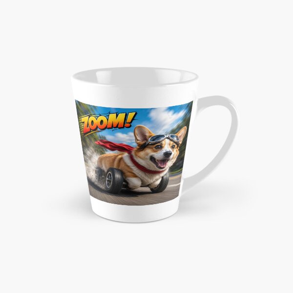 Item preview, Corgies Zoom Into Style with Our Fastest Fan Favorite! designed and sold by FiggletThreads.