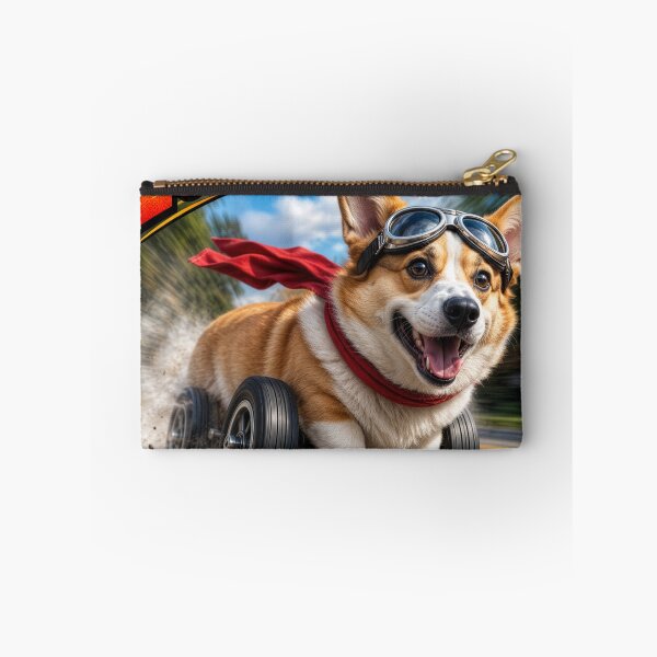 Item preview, Corgies Zoom Into Style with Our Fastest Fan Favorite! designed and sold by FiggletThreads.