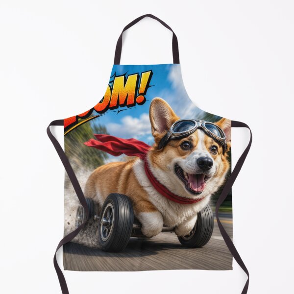 Item preview, Corgies Zoom Into Style with Our Fastest Fan Favorite! designed and sold by FiggletThreads.
