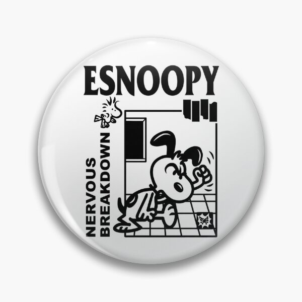 Item preview, Esnoopy Nervous Breakdown Hardcore Punk Parody  designed and sold by DamianRoy88.