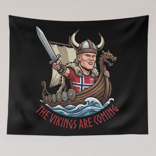 Item preview, The Viking Haaland designed and sold by mazyoy.