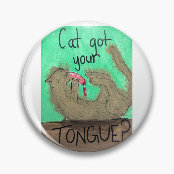 Item preview, Cat Got Your Tongue? designed and sold by samsonet-art.