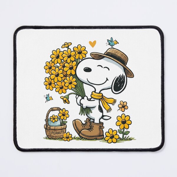 Item preview, Cute Snoopy Yellow Flowers designed and sold by DamianRoy88.