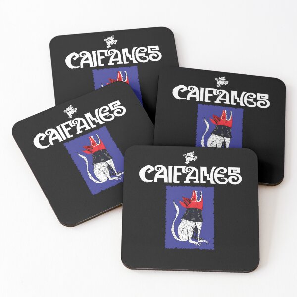 Item preview, Stylized White Caifanes Typography Above a designed and sold by Joeyskateboards.