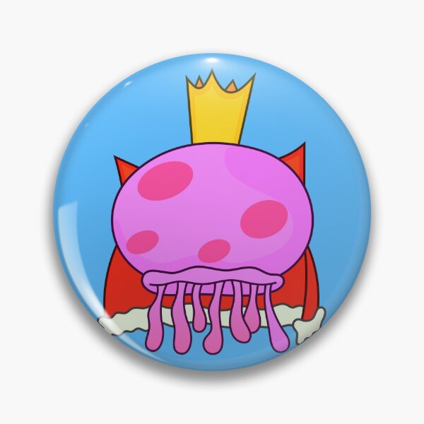 Item preview, SpongeBob - King jellyfish designed and sold by DibujandoPorfa.