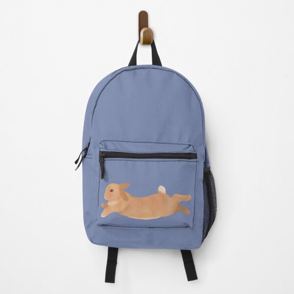 Item preview, Jumping binky Mini Lop bunny watercolor designed and sold by tayaan.