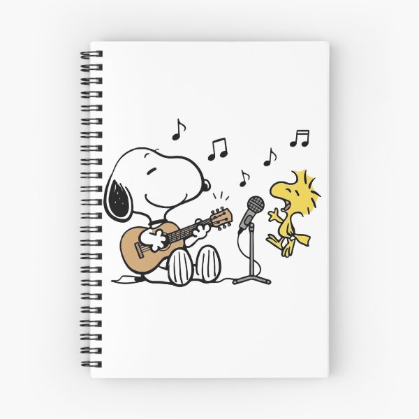 Item preview, Snoopy Playing Acoustic Guitar Woodstock Singing Peanuts designed and sold by DamianRoy88.