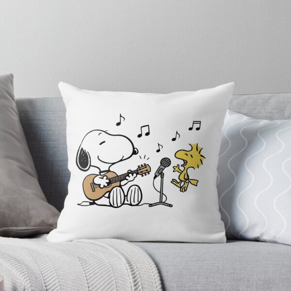 Item preview, Snoopy Playing Acoustic Guitar Woodstock Singing Peanuts designed and sold by DamianRoy88.