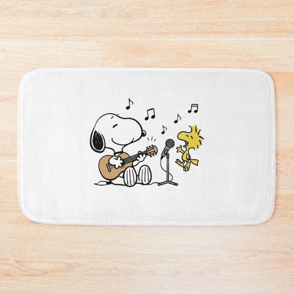 Item preview, Snoopy Playing Acoustic Guitar Woodstock Singing Peanuts designed and sold by DamianRoy88.