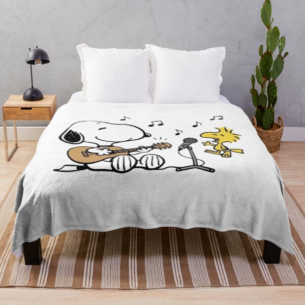 Item preview, Snoopy Playing Acoustic Guitar Woodstock Singing Peanuts designed and sold by DamianRoy88.