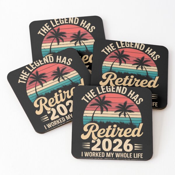 Item preview, The Legend Has Retired 2026 Funny Retirement Gift designed and sold by Zizo-DR44.