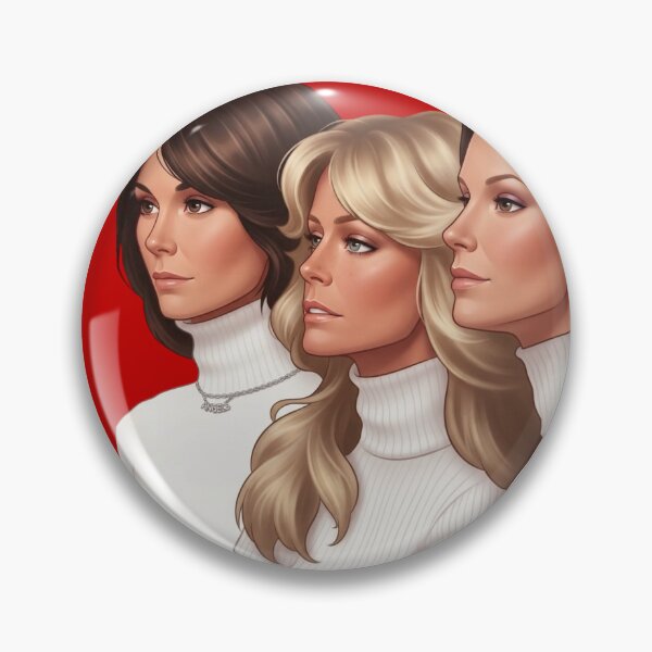 Item preview, Charlie’s Angels Iconic Trio Illustration designed and sold by RahniNM.