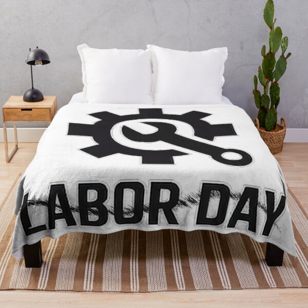 Item preview, Labor Day Gear and Wrench Minimal Worker Design designed and sold by Darkselling.