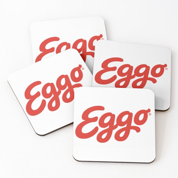 Item preview, Diseño de logotipo retro rojo de Eggo Waffles designed and sold by Leonwaterfall.