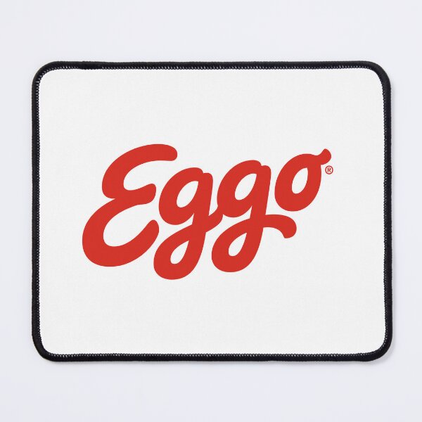 Item preview, Eggo Waffles Retro Red Logo Design designed and sold by Leonwaterfall.