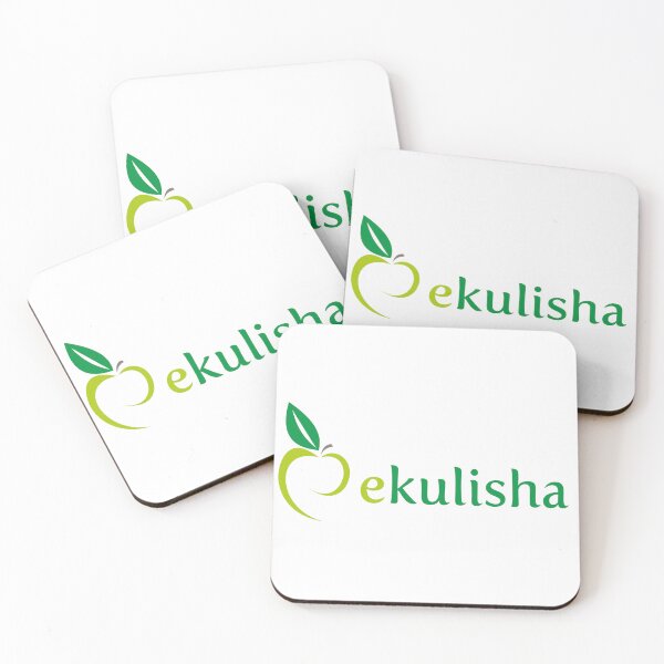 Item preview, eKulisha Green Apple Healthy Food Logo designed and sold by Leonwaterfall.