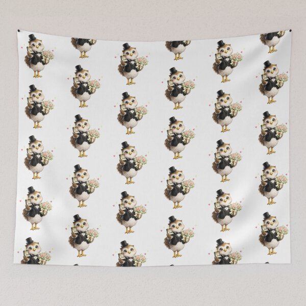 Item preview, Owl Groom Wedding Engagement Party designed and sold by QuiteOrbit.