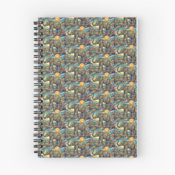 Item preview, Feng Shui Elephant Art, Colorful Abstract Geometric Mosaic Puzzle designed and sold by NaphiArtPrints.