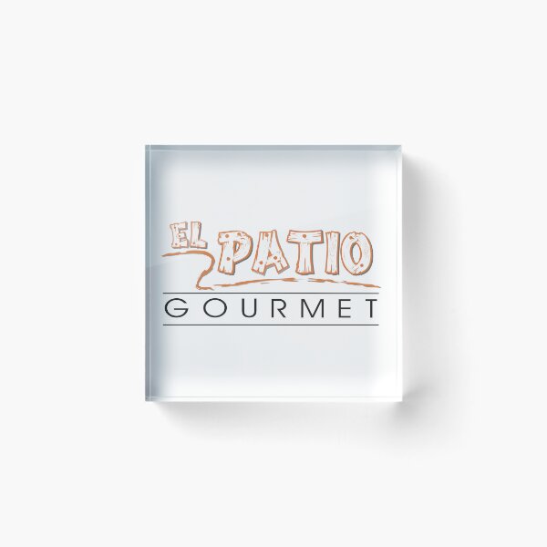 Item preview, El Patio Gourmet Rustic Wooden Text Logo designed and sold by Leonwaterfall.