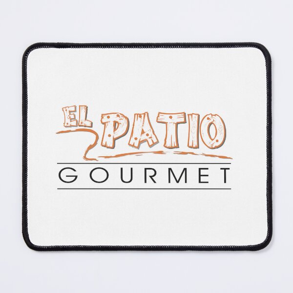 Item preview, El Patio Gourmet Rustic Wooden Text Logo designed and sold by Leonwaterfall.