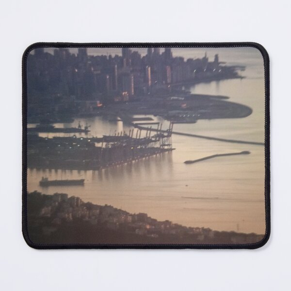 Item preview, Dusk Over Coastal City designed and sold by anikknh.