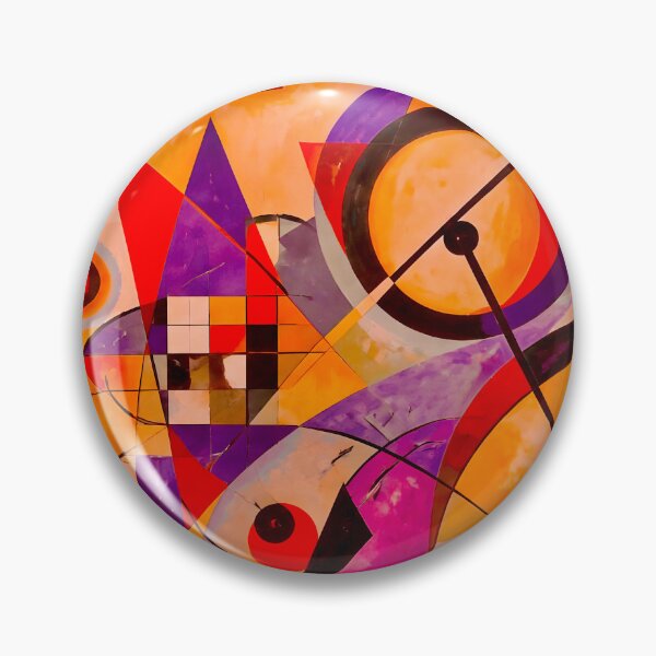 Item preview, Abstract Painting After Kandinsky  designed and sold by Vicky Brago-Mitchell®.