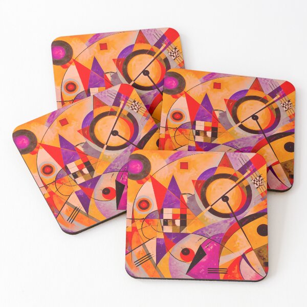 Item preview, Abstract Painting After Kandinsky  designed and sold by Vicky Brago-Mitchell®.