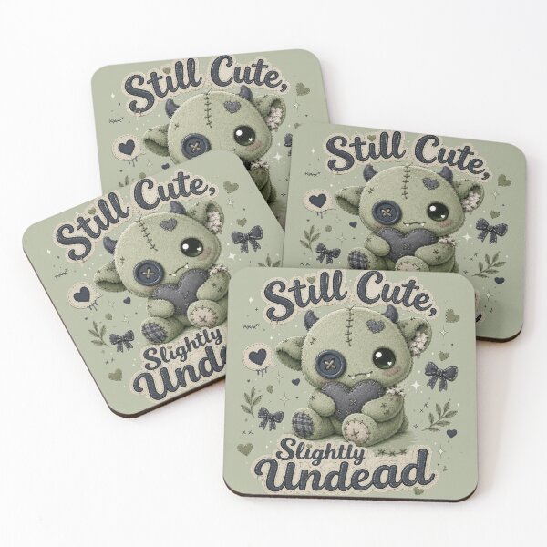 Item preview, Still Cute Slightly Undead Patchwork Monster designed and sold by House of Rein.