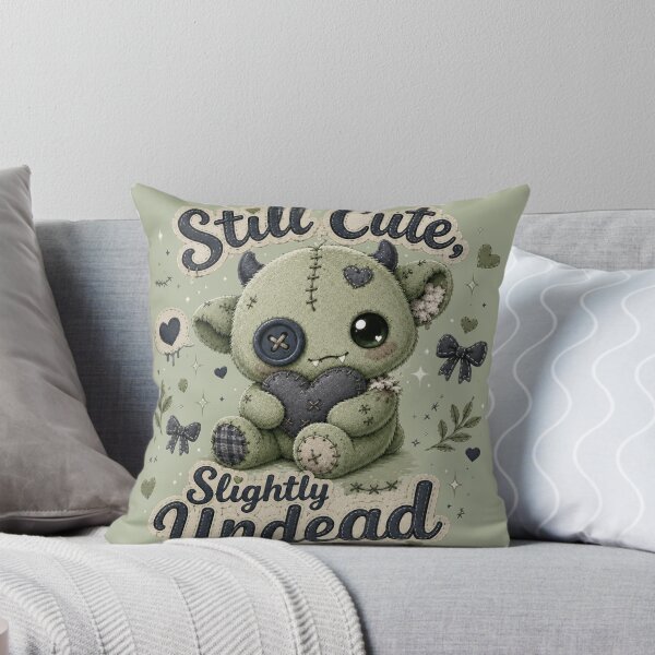 Item preview, Still Cute Slightly Undead Patchwork Monster designed and sold by House of Rein.