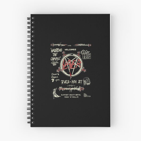 Item preview, Slayer Haunting Flyer Graphic Design designed and sold by KenyaWisharta.