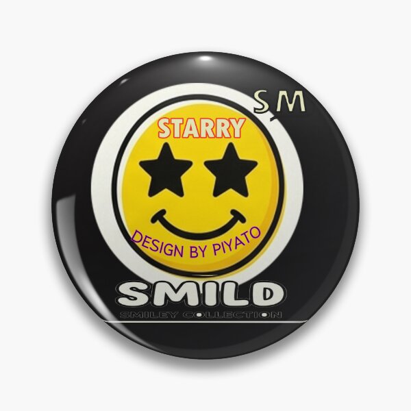 Item preview, 4 STARRY Smiley Face designed and sold by PIYATO941DESIGN.