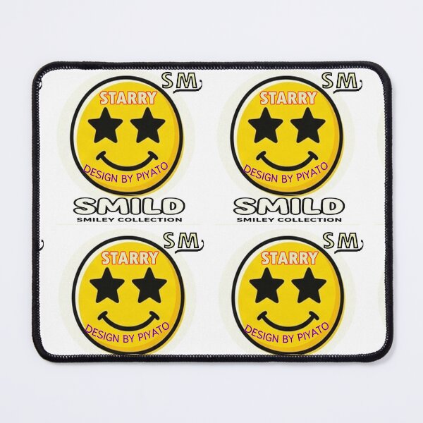Item preview, 4 STARRY Smiley Face designed and sold by PIYATO941DESIGN.