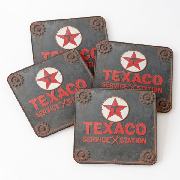 Item preview, Texaco Vintage Mechanic Shop Logo designed and sold by Dimensionality.