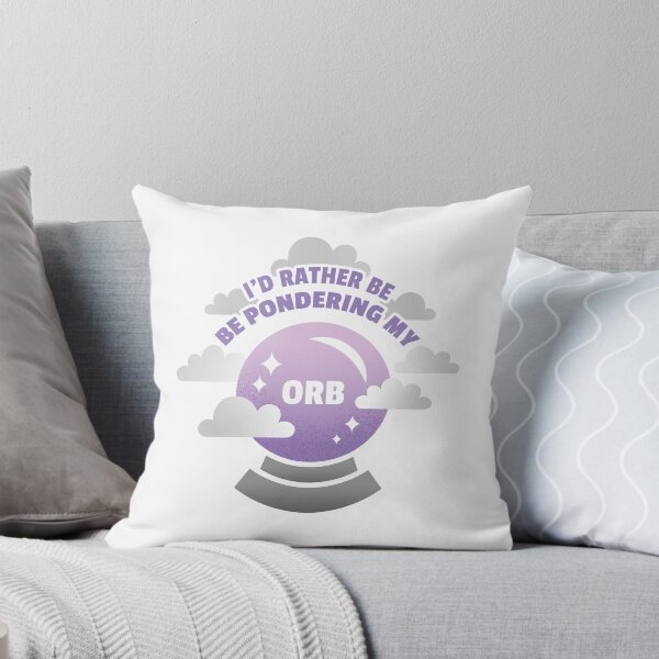 Item preview, I'd Rather Be Pondering my Orb designed and sold by AaaliceDesigns.