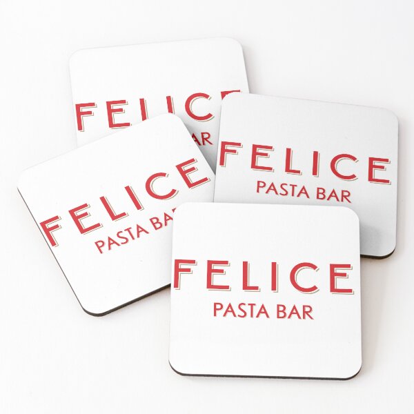 Item preview, Felice Pasta Bar Modern Italian Restaurant Logo designed and sold by Leonwaterfall.