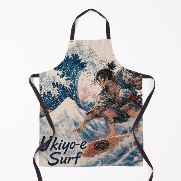 Item preview, Ukiyo-e Surf | Neo Edo designed and sold by Neo Edo Studio.