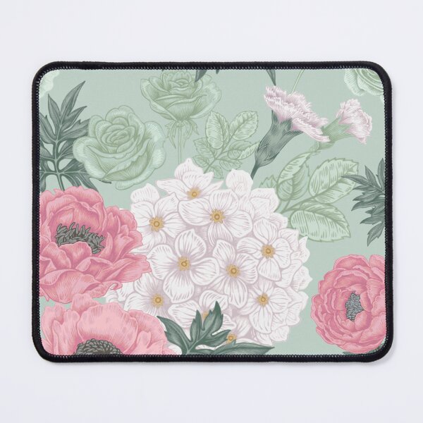 Item preview, Elegant Pastel Green Chinoiserie Floral Seamless Pattern designed and sold by SugarCore.