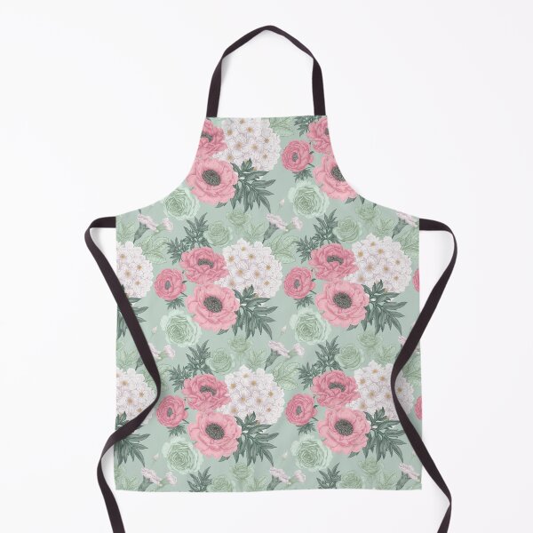 Item preview, Elegant Pastel Green Chinoiserie Floral Seamless Pattern designed and sold by SugarCore.