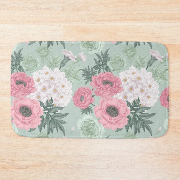 Item preview, Elegant Pastel Green Chinoiserie Floral Seamless Pattern designed and sold by SugarCore.