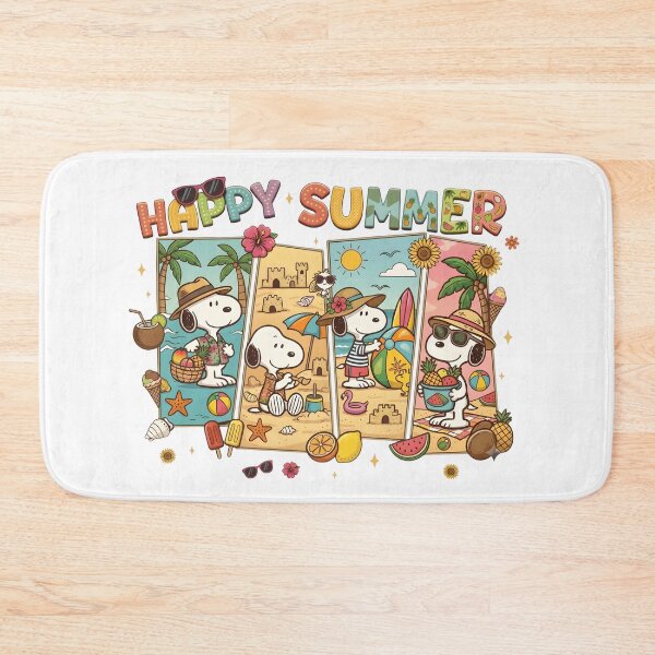 Item preview, Snoopy Happy Summer Beach Vacation Tropical Vibes designed and sold by DamianRoy88.