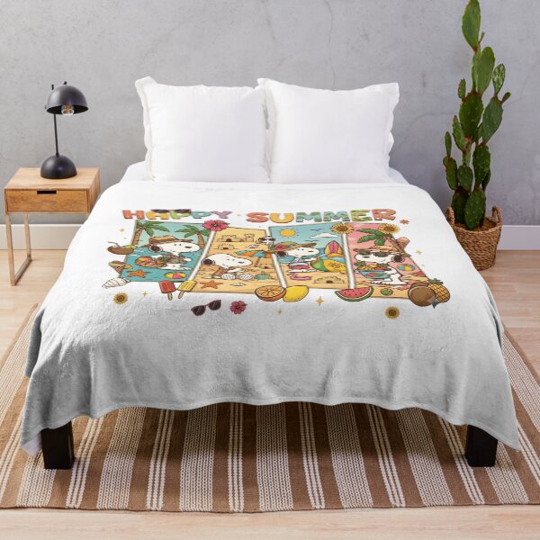 Item preview, Snoopy Happy Summer Beach Vacation Tropical Vibes designed and sold by DamianRoy88.