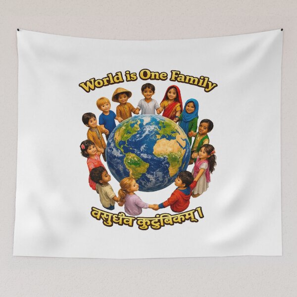 Item preview, World is One Family designed and sold by Illumine-World.
