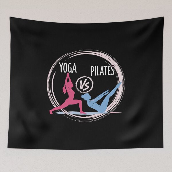 Item preview, Yoga vs Pilates Gym Aesthetic Workout Fitness Gift Shirt designed and sold by Digistore1221.